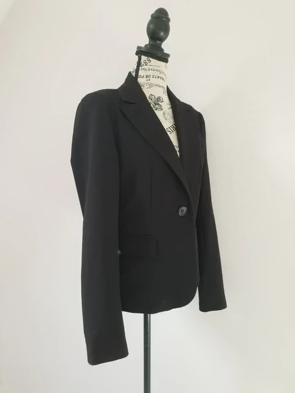 Fitted black blazer / Suit jacket Pimkie – Size 38 / 40 (M/L) – photo 2